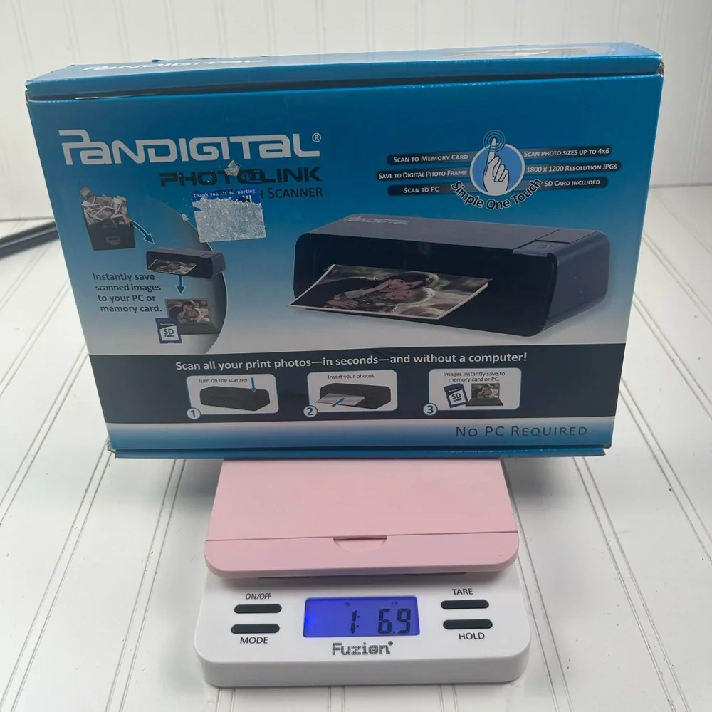Pandigital PANSCN01 PhotoLink Mini Scanner -Black